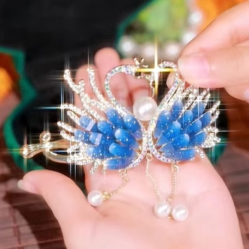 復古風天鵝水晶髮飾hair accessories供超齊全的髮飾類型選擇髮箍髮夾髮飾f髮圈