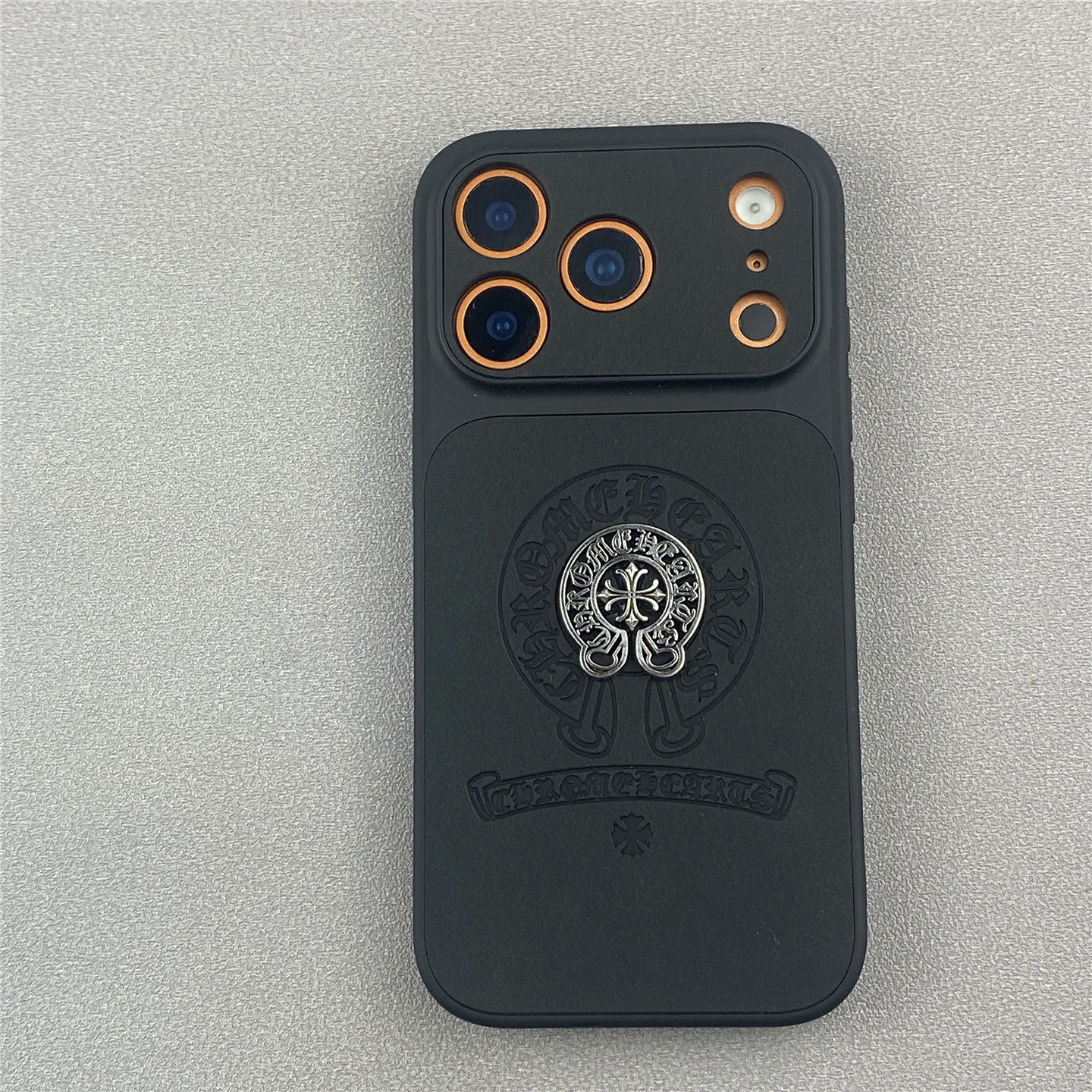 潮牌立體克羅心蘋果保護殼