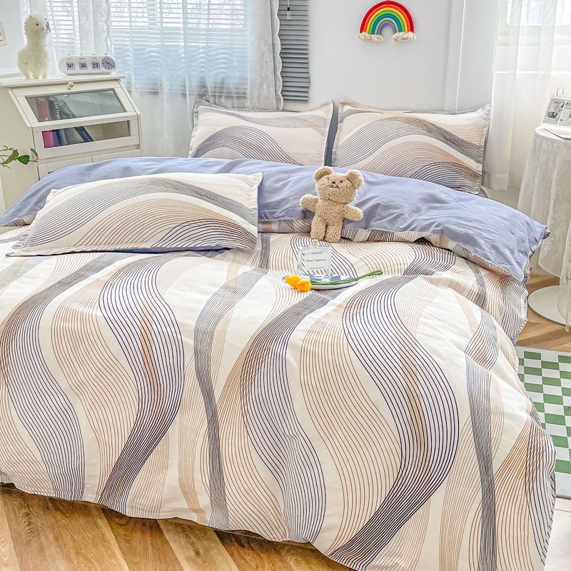 60S支紗 北歐風 台灣製造 床包四件組 / 15款花色任選