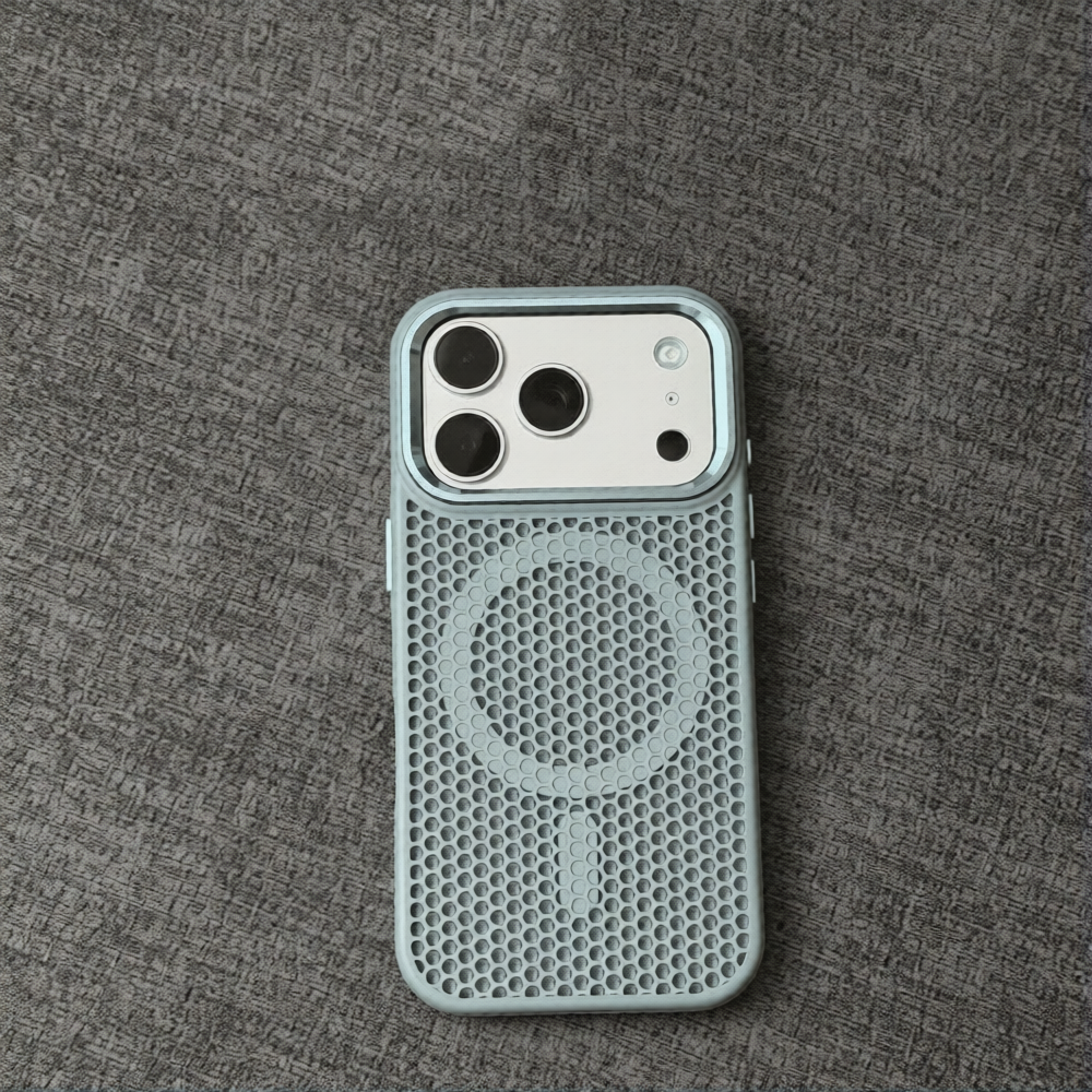 MagSafe磁吸蜂窩散熱防摔保護殼