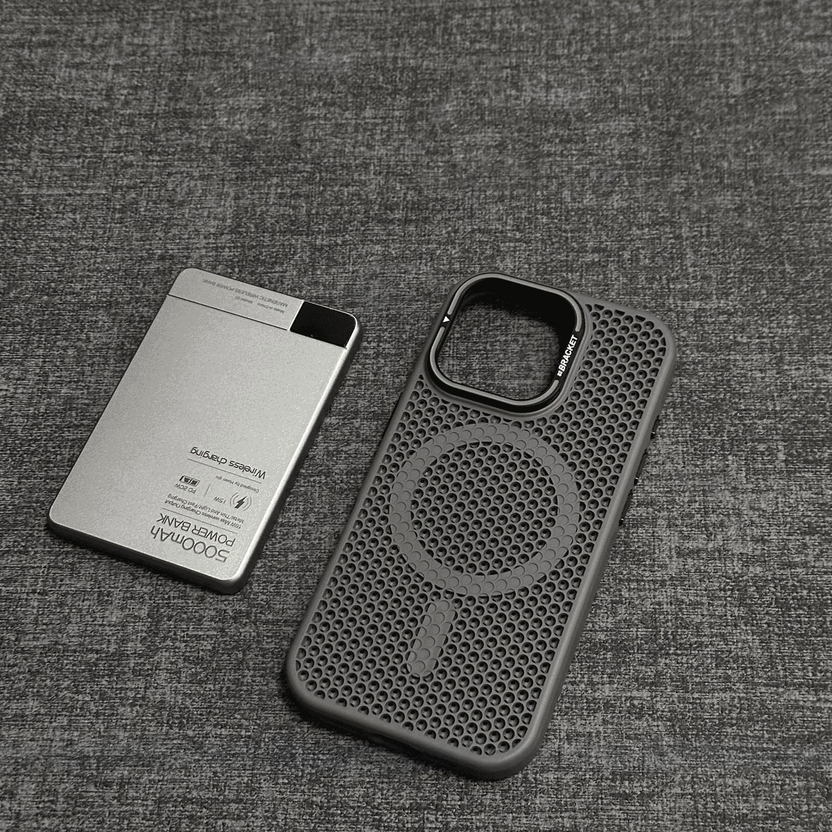 MagSafe磁吸蜂窩散熱防摔保護殼