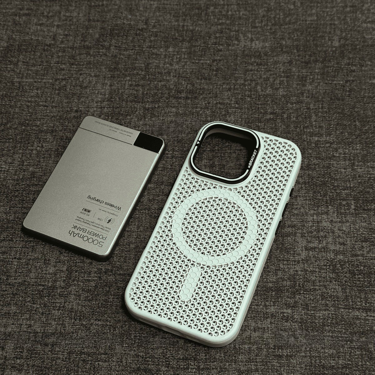 MagSafe磁吸蜂窩散熱防摔保護殼