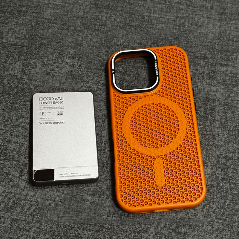 MagSafe磁吸蜂窩散熱防摔保護殼