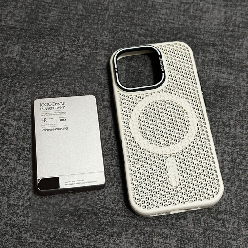 MagSafe磁吸蜂窩散熱防摔保護殼