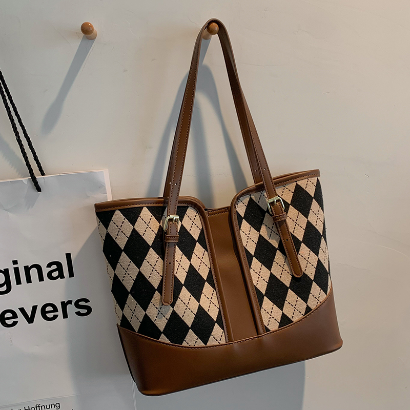 時尚單肩通勤托特包