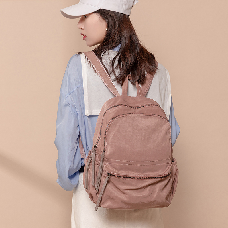 雙肩包 時尚百搭牛津布旅行背包