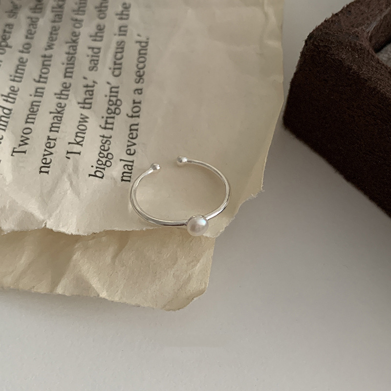 笑臉設計簡約ins風戒指