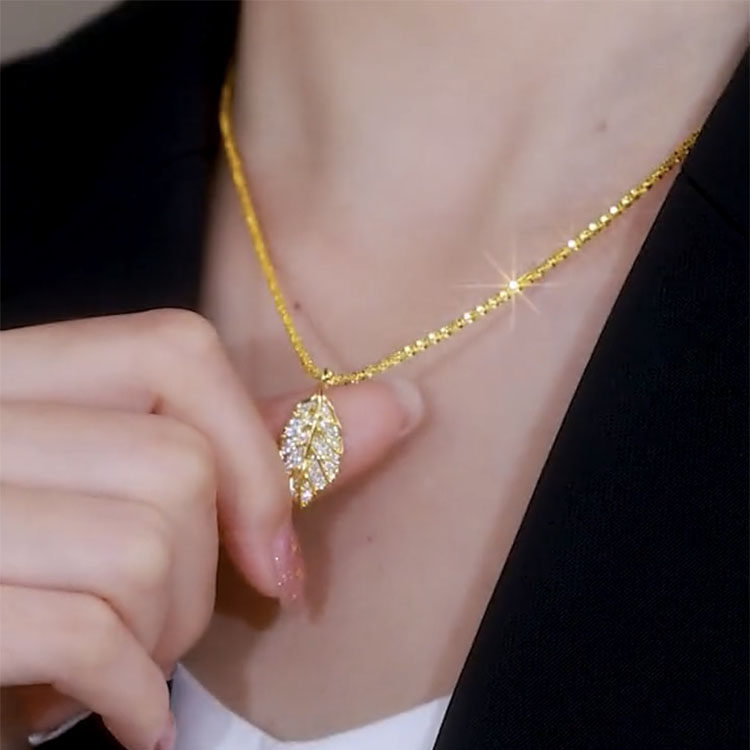 一夜暴富黃金疊戴碎銀子項鍊