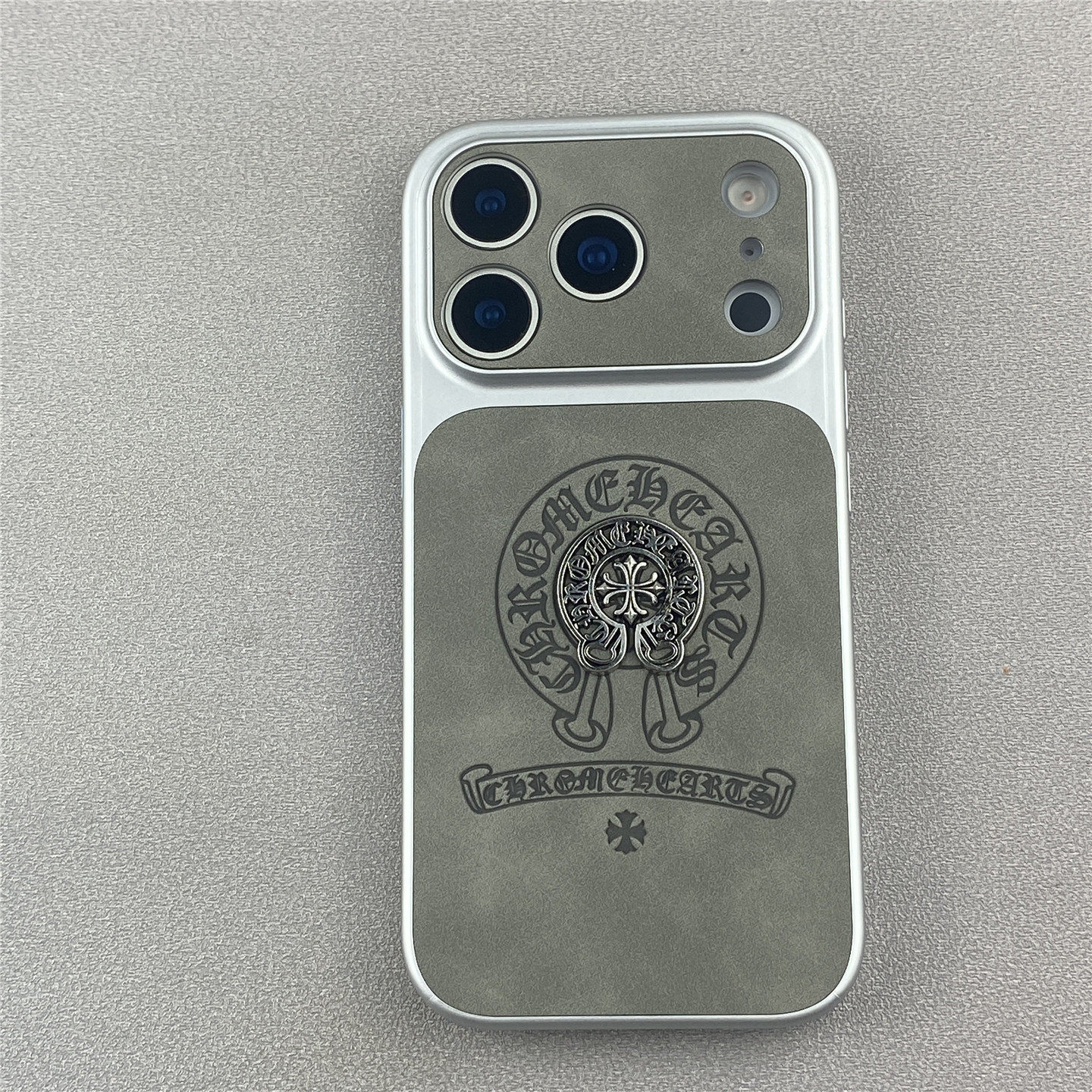 潮牌立體克羅心蘋果保護殼