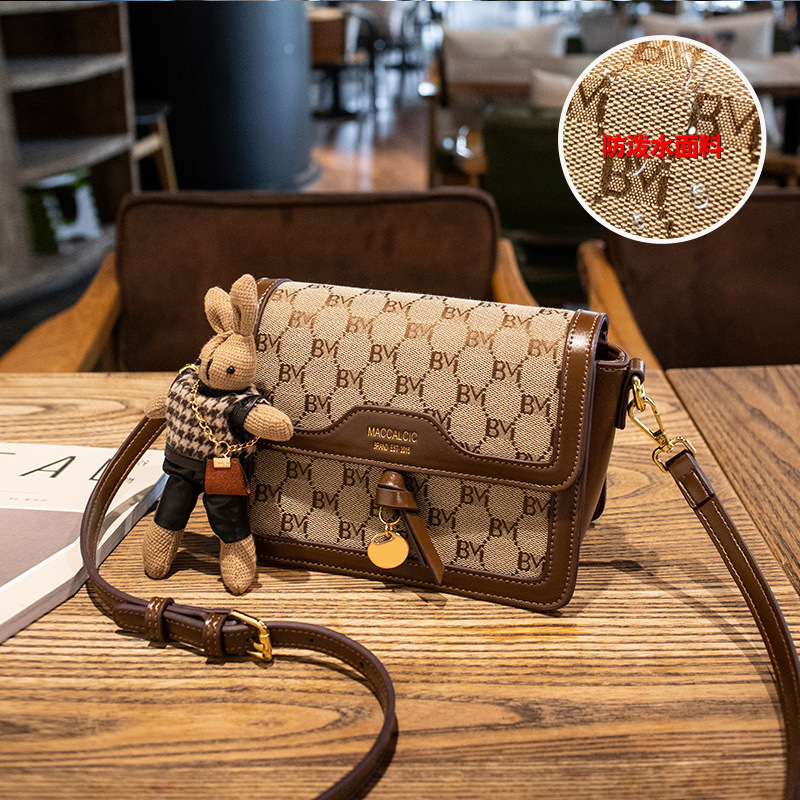 時尚水桶包斜背包質感包包