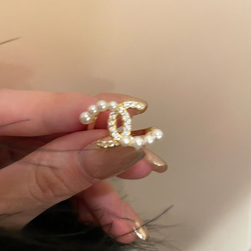 小香風錬條雙C戒指兩件套