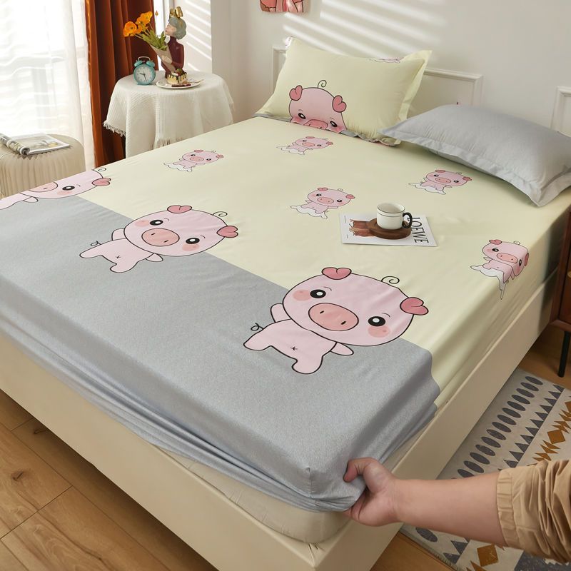 22款花色任選 （40支棉麻）卡通床包