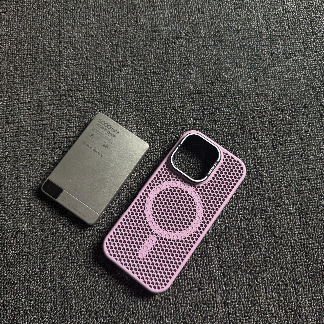 MagSafe磁吸蜂窩散熱防摔保護殼