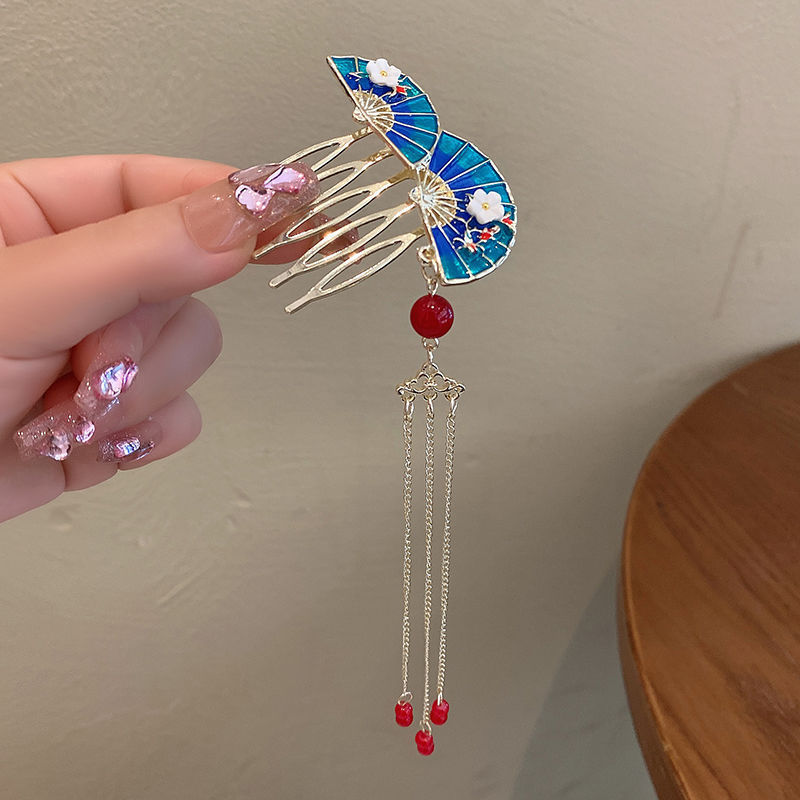 古風蝴蝶髮梳氣質髮夾髮飾