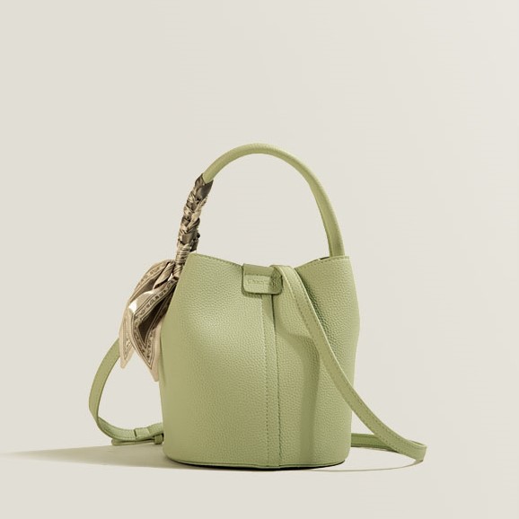 新款時尚斜背斜肩水桶包