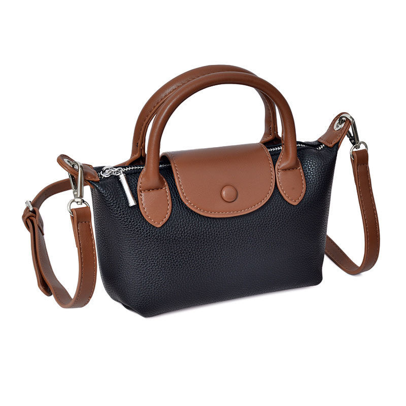 時尚百搭外出旅遊 斜跨手提輕便小包包