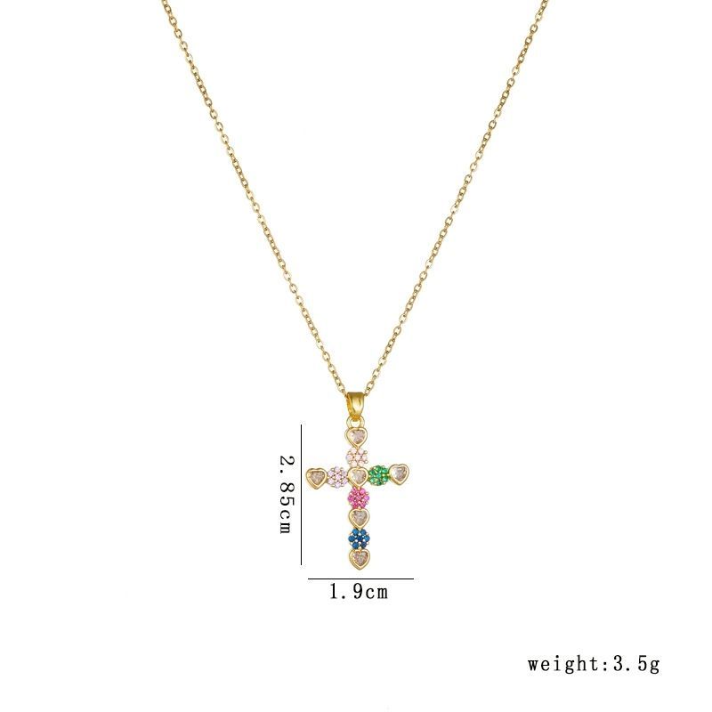 Cross Necklace • 輕奢鋯石項鍊 (男女同款)