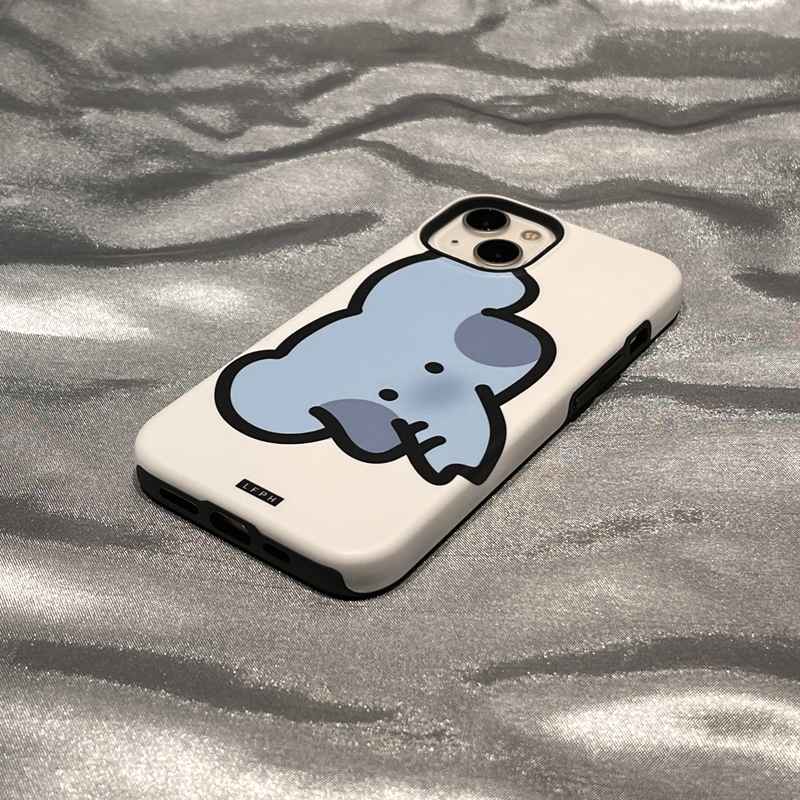 可愛露比 卡比情侶手機殼 菲林iphone軟殼
