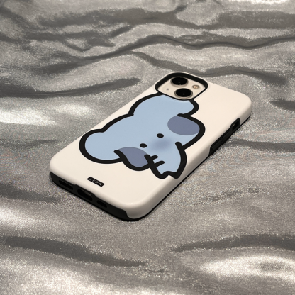 可愛露比 卡比情侶手機殼 菲林iphone軟殼