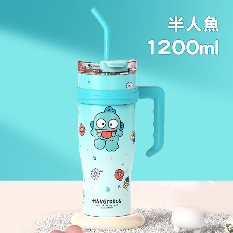 三麗鷗庫洛米大容量保溫杯咖啡杯