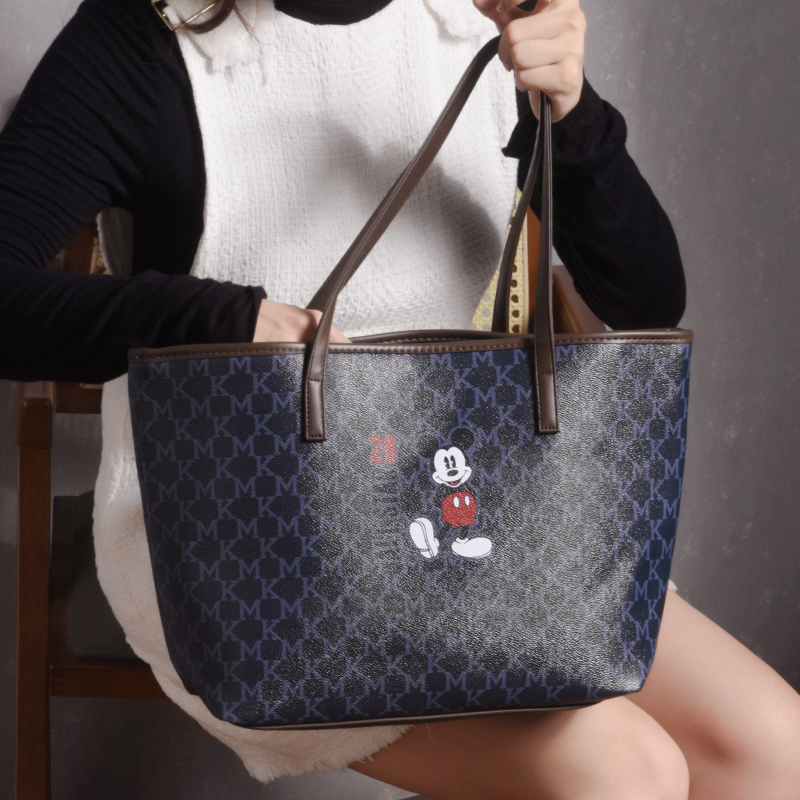 卡通便攜通勤大容量托特手提包