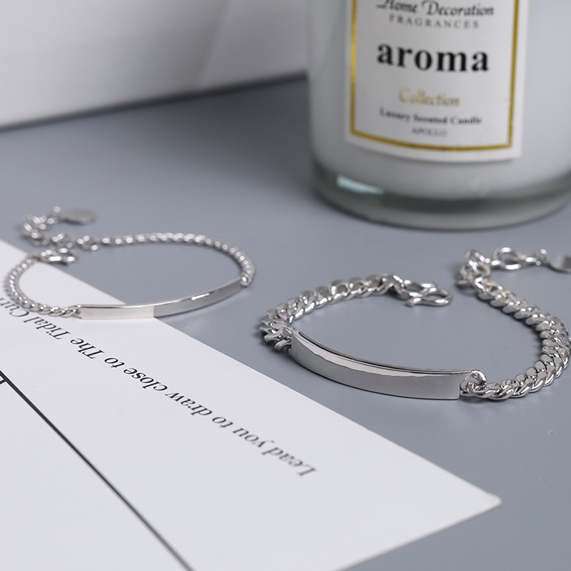 世間最美的文字 就是你的名字 刻字紀念情侶手錬