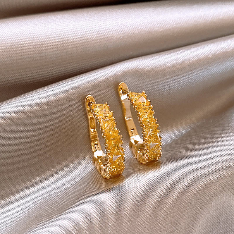 新中式金色錢幣葫蘆耳環