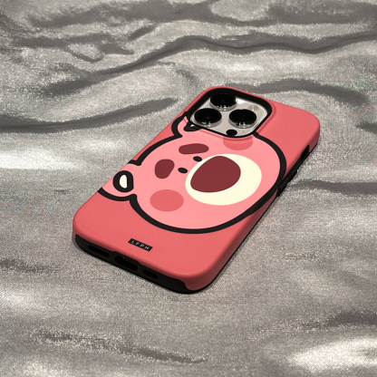 可愛露比 卡比情侶手機殼 菲林iphone軟殼