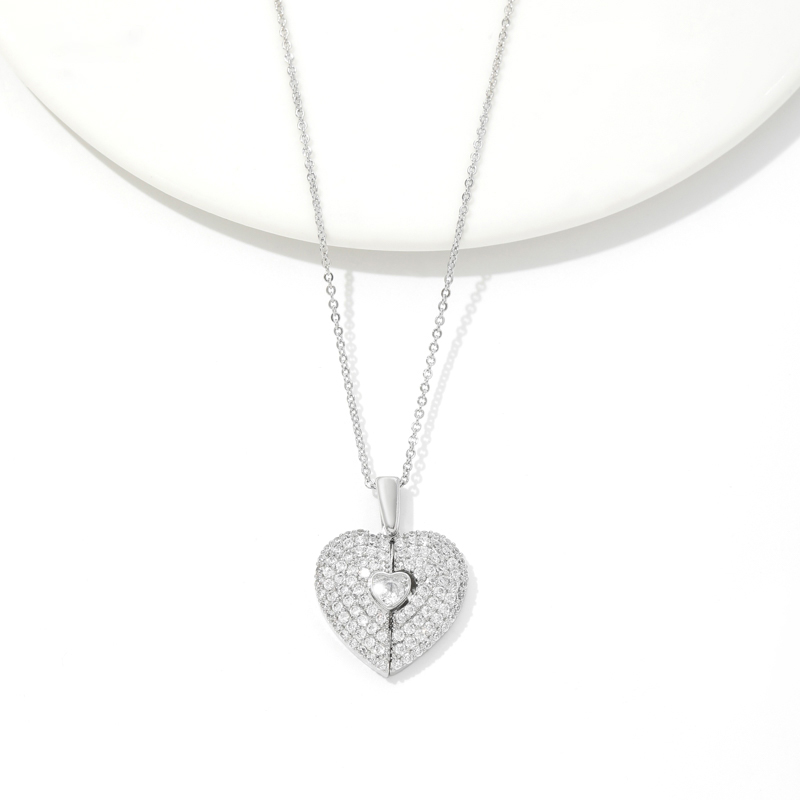 訂製款｜開合翅膀客製化愛心DIY項錬