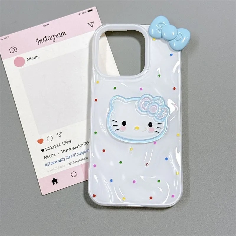 甜美可愛 療愈KT 全包軟殼iPhone蘋果保護殼