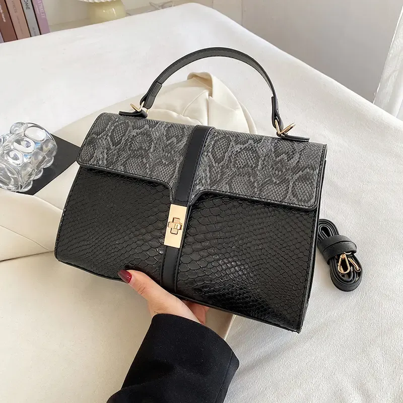 女生手提包灰色女式斜挎包