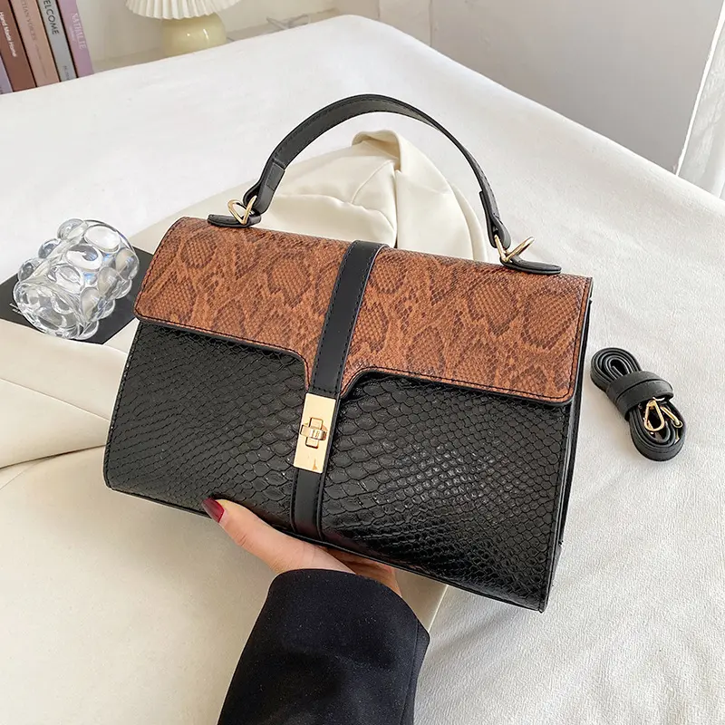 棕色時尚女式手提包