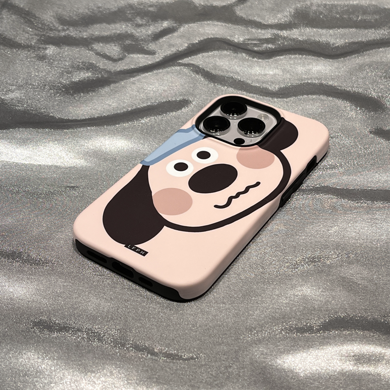 可愛露比 卡比情侶手機殼 菲林iphone軟殼