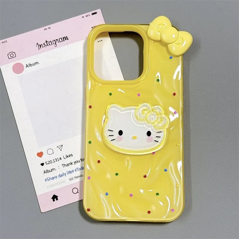 甜美可愛 療愈KT 全包軟殼iPhone蘋果保護殼