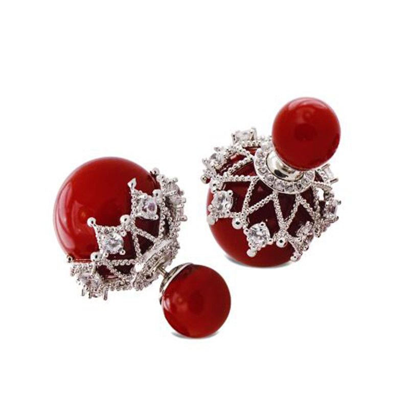 人魚姬大珍珠耳環