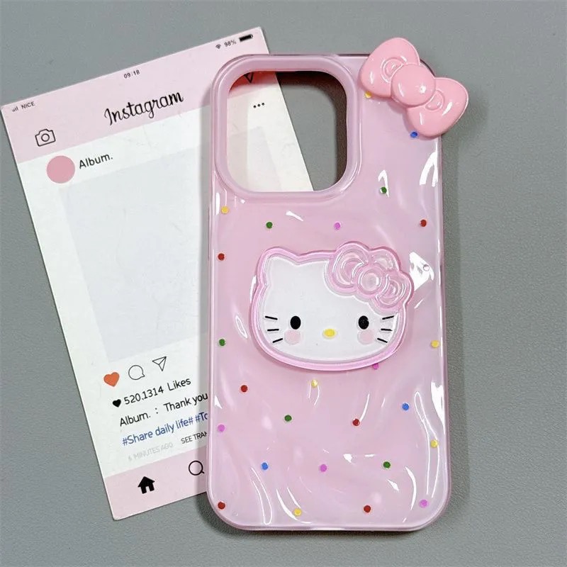 甜美可愛 療愈KT 全包軟殼iPhone蘋果保護殼