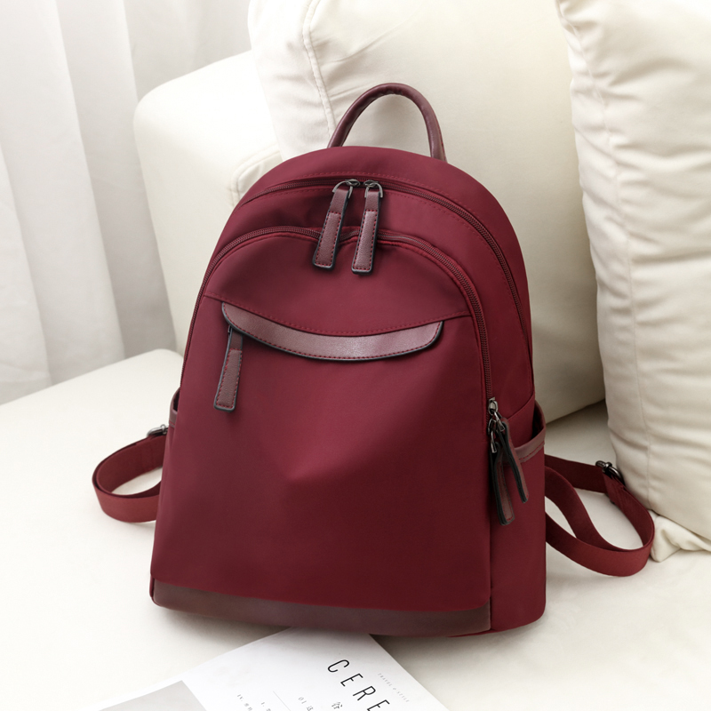 牛津布後背包  旅遊旅行書包帆布小背包