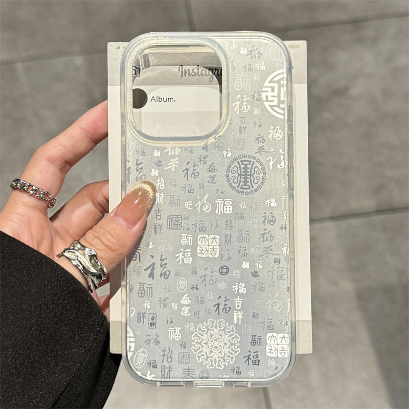 粉色葫蘆諸事順遂iPhone保護殼