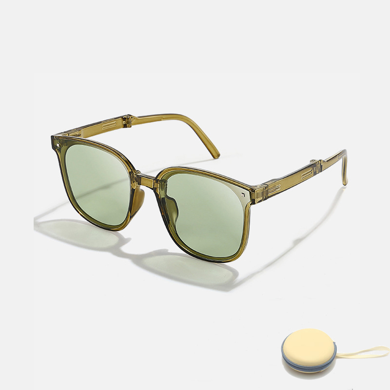 韓版GM女士墨鏡 高級感顯瘦 夏季熱賣 | 戴眼鏡盒