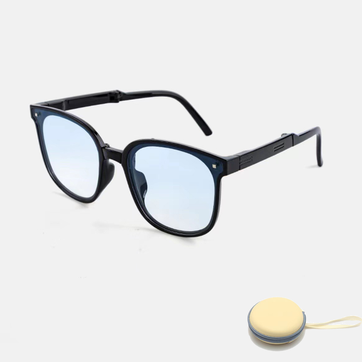 韓版GM女士墨鏡 高級感顯瘦 夏季熱賣 | 戴眼鏡盒