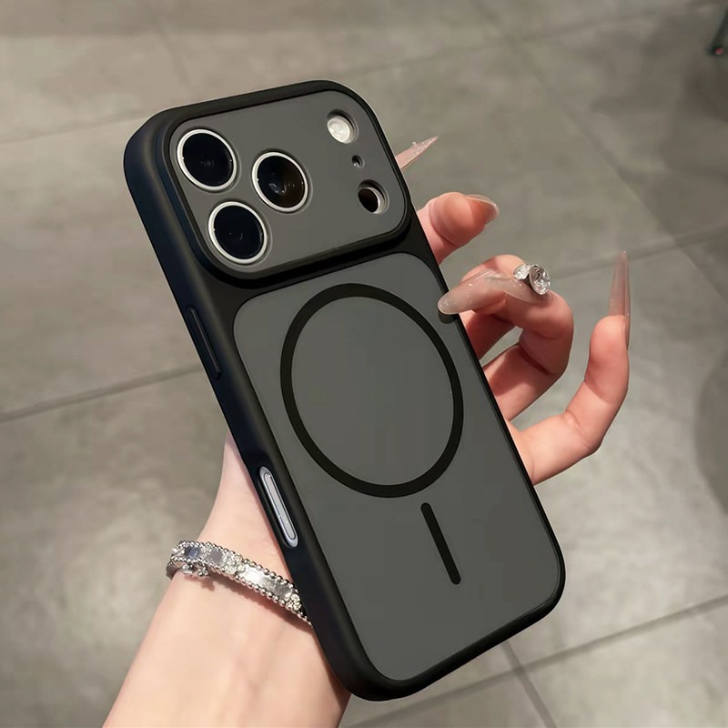 ins撞色膚感磨砂軟殼蘋果保護殼