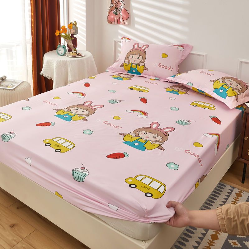 22款花色任選 （40支棉麻）卡通床包