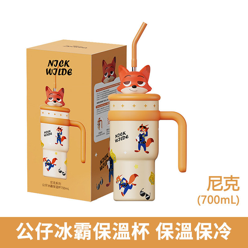 公仔聯名杯 大容量水杯 保溫保冷冰霸杯