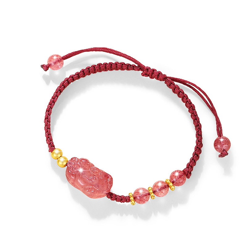 貔貅純銀情侶手錬和田玉手繩