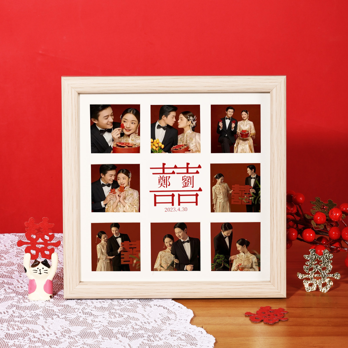 訂製款｜洗照片DIY打印照片 擺檯相框