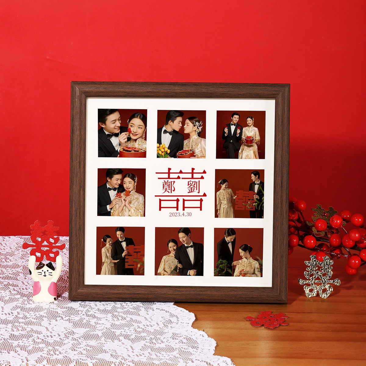 訂製款｜洗照片DIY打印照片 擺檯相框