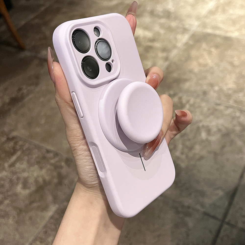 [Copy]ins奶油風蘋果保護殼 液態硅膠簡約殼
