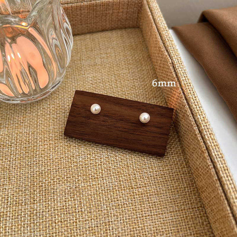 氣質百搭珍珠耳環