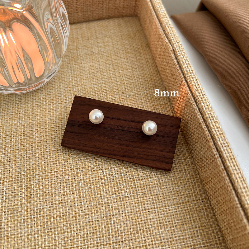 氣質百搭珍珠耳環