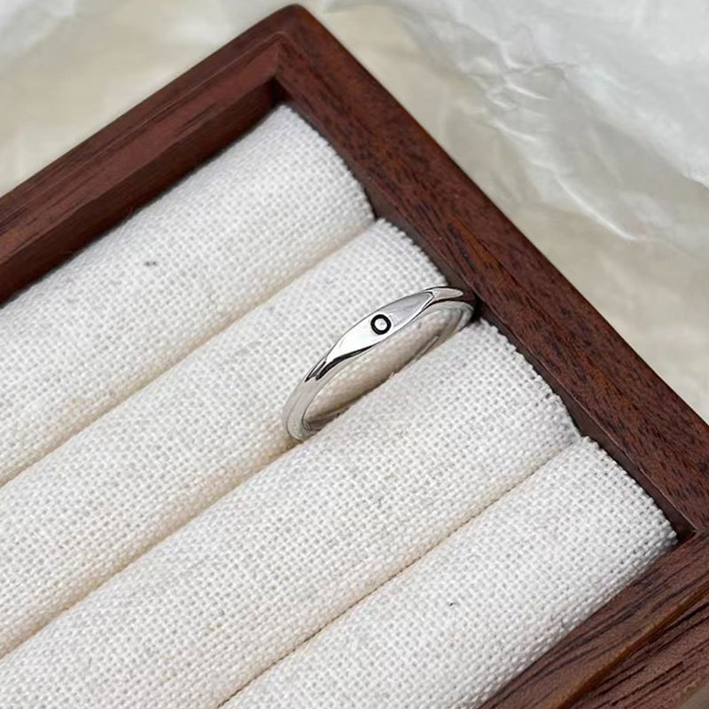 個性素戒 | 簡約26個字母素戒指